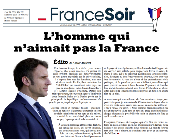 L'homme qui n'aime pas la France